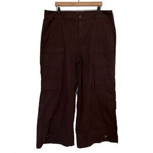 New Torrid Brown Oversized Cargo Pants - Size 18R